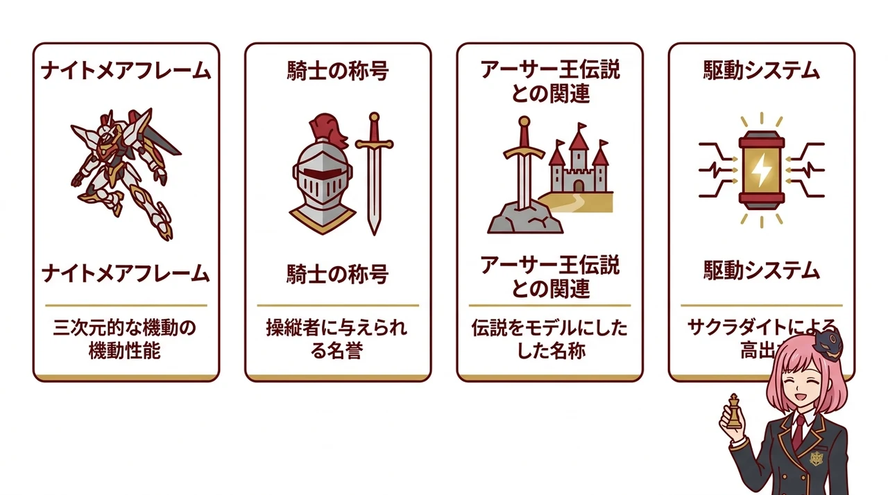 ナイトメアフレームの基本概念と騎士と呼ばれる理由