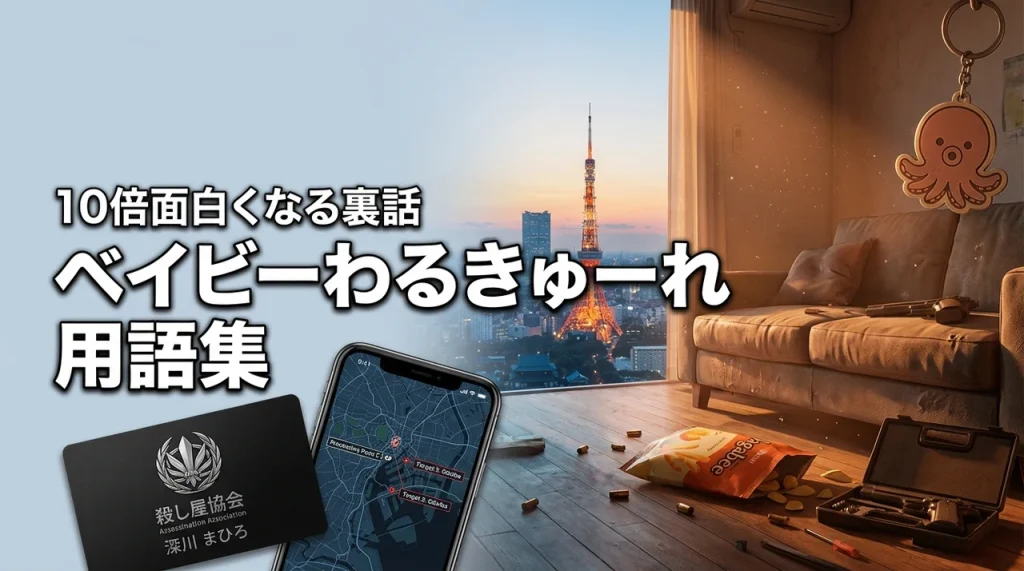ベイビーわるきゅーれが10倍面白くなる用語集！キャラの由来や組織の裏側を公開