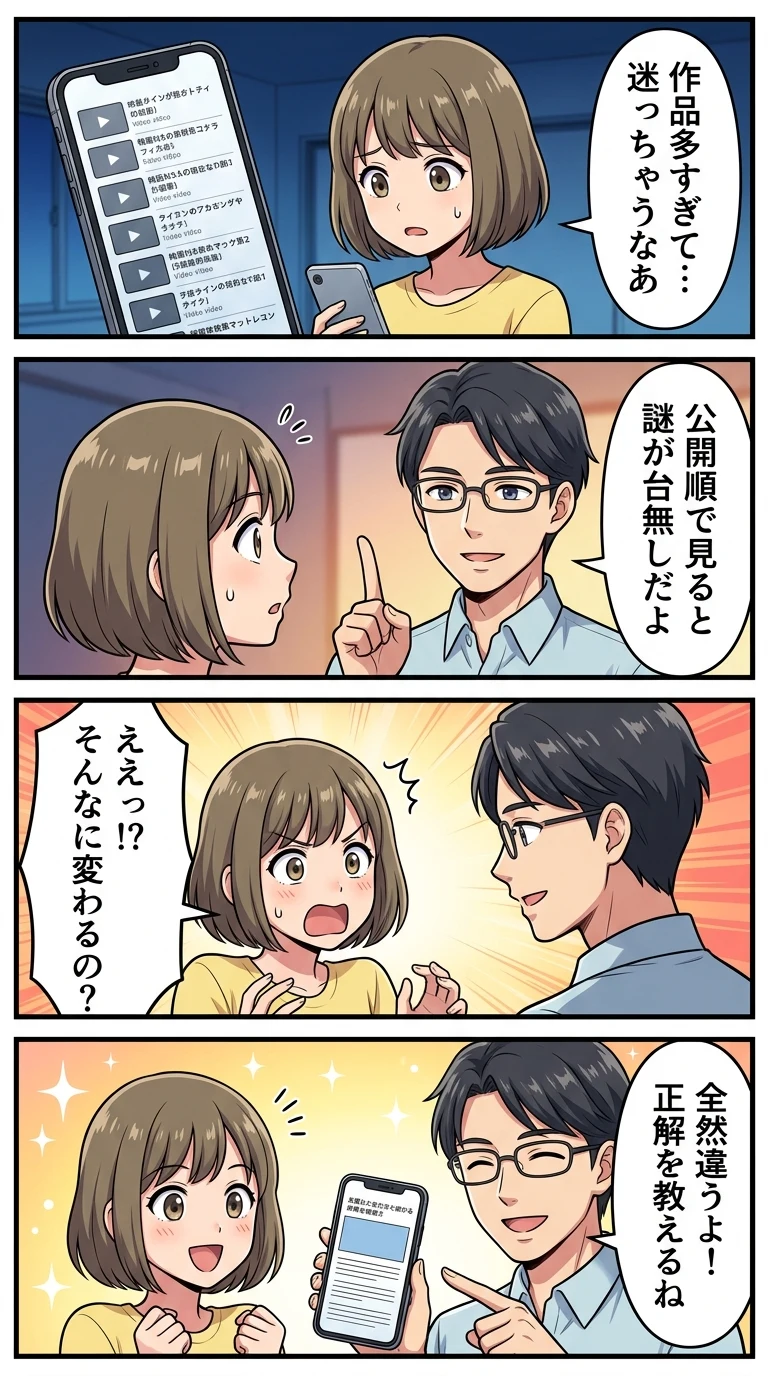 spec(スペック) 見る順番